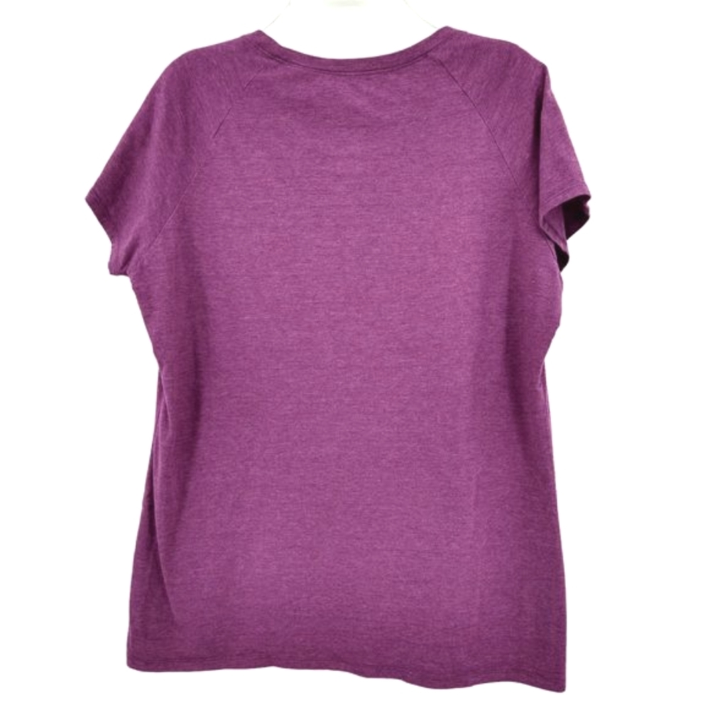 The North Face Women's Purple Short Sleeve Graphic Tee - Picture 2 of 8